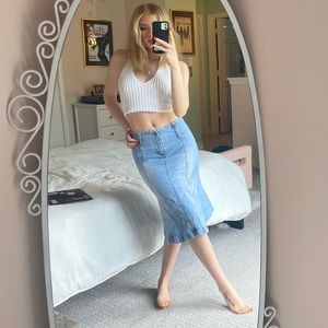Vintage Hollywood Jeans skirt